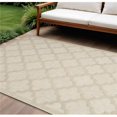 thumbnail image 1 of HomeRoots 545231 6 x 9 ft. Cream & Beige Trellis Indoor & Outdoor Rectangle Area Rug, 1 of 1