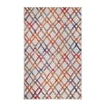 thumbnail image 1 of HomeRoots 6' X 9' Cream Geometric Stain Resistant Non Skid Indoor Outdoor Area Rug, 1 of 1