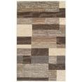 thumbnail image 1 of HomeRoots  6 x 9 ft. Slate Patchwork Power Loom Stain Resistant Rectangle Area Rug - Slate - 6 x 9 ft., 1 of 1
