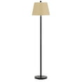 thumbnail image 1 of HomeRoots 60" Bronze Traditional Shaped Floor Lamp With Tan Square Shade, 1 of 7