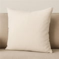 thumbnail image 1 of HomeRoots 608218 22 in. Cream Linen Throw Pillow Cover with Texture, 1 of 1