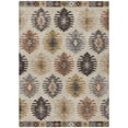 thumbnail image 1 of HomeRoots 615113 8 x 10 ft. Beige Copper & Gray Southwestern Washable Indoor & Outdoor Rectangle Area Rug, 1 of 1