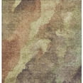 thumbnail image 1 of HomeRoots 628100 8 x 10 ft. Brown & Fern Green Abstract Washable Transitional Indoor & Outdoor Rectangle Area Rug, 1 of 9