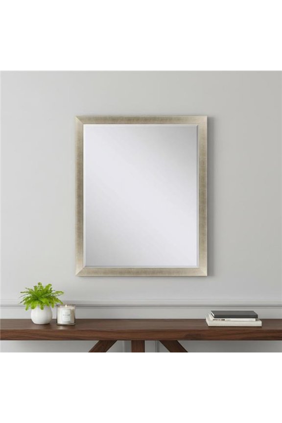 632779 33 in. Gold Accent Mirror