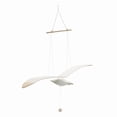 thumbnail image 1 of HomeRoots 633952 37 in. White & Natural Hanging Seagull Decorative Sculpture, 1 of 1