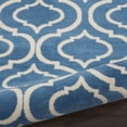 thumbnail image 1 of 7' Gray Moroccan Power Loom Runner Rug, 1 of 5