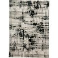 thumbnail image 1 of HomeRoots 7' X 10' Black White And Gray Stain Resistant Area Rug, 1 of 10