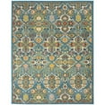 thumbnail image 1 of 7' X 10' Blue Floral Power Loom Area Rug, 1 of 5