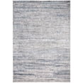 thumbnail image 1 of 7' X 10' Blue Gray And Ivory Abstract Stain Resistant Area Rug, 1 of 8