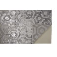 thumbnail image 1 of 7' X 10' Gray Taupe And Silver Abstract Stain Resistant Area Rug, 1 of 5