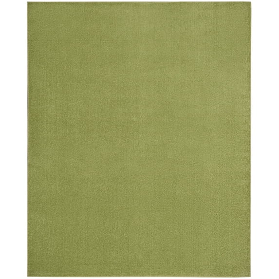 7' X 10' Green Non Skid Indoor Outdoor Area Rug