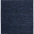 thumbnail image 1 of 7' X 7' Midnight Blue Square Non Skid Indoor Outdoor Area Rug, 1 of 6