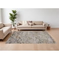 thumbnail image 1 of HomeRoots 567656 7 x 10 ft. Abstract Power Loom Rectangle Area Rug, Taupe, Green & Tan, 1 of 1