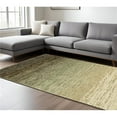 thumbnail image 1 of HomeRoots 575768 7 x 10 ft. Abstract Rectangle Area Rug, Brown & Green, 1 of 1