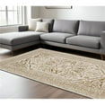 thumbnail image 1 of HomeRoots 574688 7 x 10 ft. Oriental Rectangle Area Rug, Ivory & Gold, 1 of 1