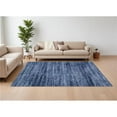 thumbnail image 1 of HomeRoots 566807 7 x 10 ft. Power Loom Rectangle Area Rug, Blue & Gray, 1 of 1