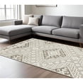 thumbnail image 1 of HomeRoots 574829 7 x 10 ft. Tribal Rectangle Area Rug, Beige & Brown, 1 of 1