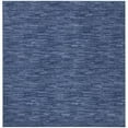 thumbnail image 1 of HomeRoots  7 x 7 ft. Navy Blue Non Skid Indoor & Outdoor Square Area Rug - Blue - 7 x 7 ft., 1 of 1