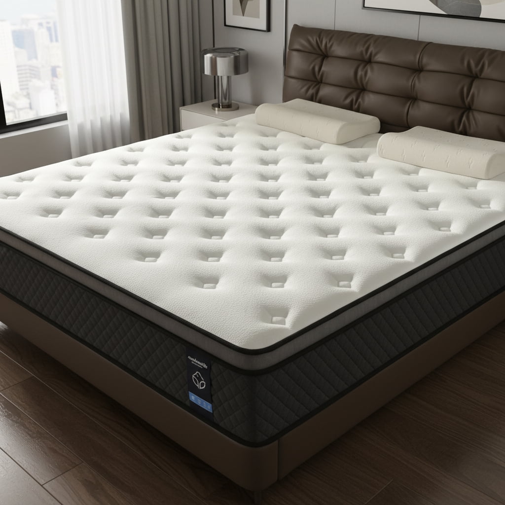 10" King Foam Hybrid Mattress