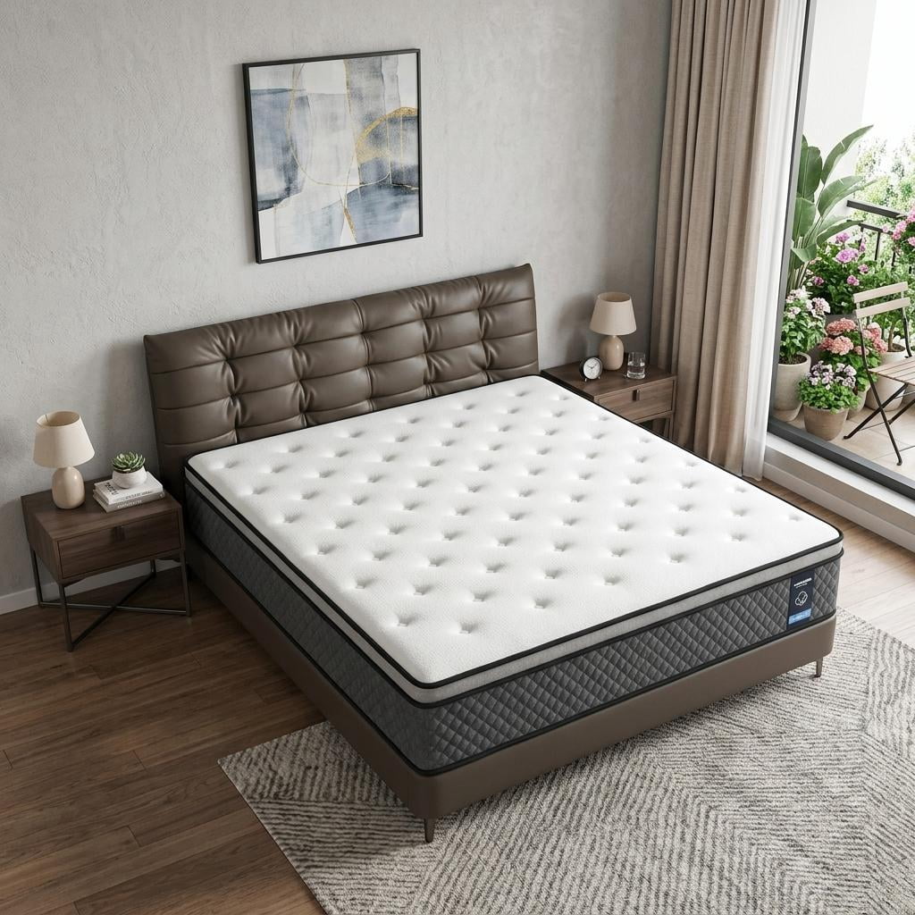 12" Full Double Foam Hybrid Mattress