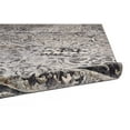 thumbnail image 1 of 8' Gray Ivory And Taupe Abstract Stain Resistant Runner Rug, 1 of 8