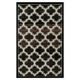 thumbnail image 1 of 8' X 10' Black Geometric Stain Resistant Area Rug, 1 of 8