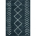 thumbnail image 1 of HomeRoots 8' X 10' Blue Diamond Area Rug, 1 of 10