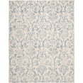 thumbnail image 1 of 8' x 10' Cream Damask Power Loom Non Skid Area Rug, 1 of 9