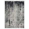 thumbnail image 1 of HomeRoots 515940 8 x 10 ft. Gray Abstract Rectangle Area Rug, 1 of 5