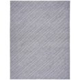 thumbnail image 1 of 8' x 10' Gray and Ivory Abstract Power Loom Washable Non Skid Area Rug, 1 of 9