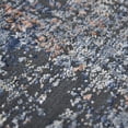 thumbnail image 1 of 8' x 10' Gray and Orange Abstract Power Loom Area Rug, 1 of 5