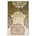 thumbnail image 1 of 8' X 10' Greens And Browns Floral Power Loom Non Skid Area Rug, 1 of 9