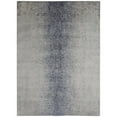 thumbnail image 1 of 8' X 10' Ivory And Blue Abstract Power Loom Area Rug, 1 of 10