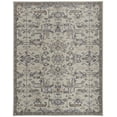 thumbnail image 1 of 8' X 10' Ivory And Gray Wool Floral Tufted Handmade Stain Resistant Area Rug, 1 of 5