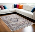 thumbnail image 1 of 8' X 10' Ivory Red And Pink Abstract Area Rug, 1 of 6