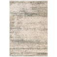 thumbnail image 1 of 8' x 10' Ivory Striped Power Loom Area Rug, 1 of 4