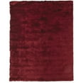 thumbnail image 1 of 8' X 10' Red And Purple Shag Tufted Handmade Area Rug, 1 of 8