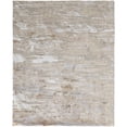 thumbnail image 1 of 8' X 10' Tan And Ivory Abstract Power Loom Distressed Area Rug, 1 of 10