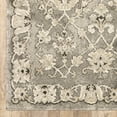 thumbnail image 1 of 8' X 11' Grey Beige Tan And Brown Oriental Power Loom Stain Resistant Area Rug, 1 of 5