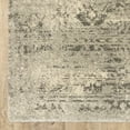 thumbnail image 1 of HomeRoots 8' X 11' Grey Ivory Beige And Taupe Oriental Power Loom Stain Resistant Area Rug, 1 of 10