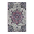 thumbnail image 1 of 8' x 11' Pink Medallion Power Loom Area Rug, 1 of 3