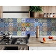 thumbnail image 1 of 8" X 8" Randy Mutli Mosaic Peel and Stick Tiles, 1 of 9