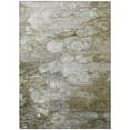 thumbnail image 1 of HomeRoots 582155 8 x 10 ft. Abstract Washable Indoor & Outdoor Rectangle Area Rug, Brown, Taupe & Ivory, 1 of 1