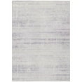 thumbnail image 1 of HomeRoots 584647 8 x 10 ft. Abstract Washable Indoor & Outdoor Rectangle Area Rug, Lavender, Purple & Ivory, 1 of 1