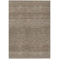thumbnail image 1 of HomeRoots 612247 8 x 10 ft. Brown & Ivory Chevron Washable Indoor & Outdoor Rectangle Area Rug, 1 of 1