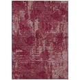 thumbnail image 1 of HomeRoots 594530 8 x 10 ft. Burgundy & Ivory Geometric Washable Indoor & Outdoor Rectangle Area Rug, 1 of 1