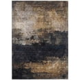 thumbnail image 1 of HomeRoots 606095 8 x 10 ft. Charcoal, Tan & Beige Abstract Washable Indoor & Outdoor Rectangle Area Rug, 1 of 1