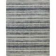 thumbnail image 1 of HomeRoots  8 x 10 ft. Ivory & Blue Abstract Hand Woven Rectangle Area Rug - Ivory and Blue - 8 x 10 ft., 1 of 1