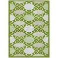 thumbnail image 1 of HomeRoots 592032 8 x 10 ft. Lime Green & Ivory Trellis Washable Indoor & Outdoor Rectangle Area Rug, 1 of 1
