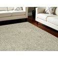 thumbnail image 1 of 8' X 10' Beige and Gray Wool Abstract Geometric Area Rug, 1 of 5